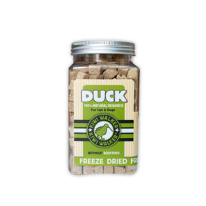 friandises lyophilisées au canard