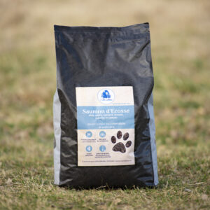 Croquettes au saumon d'Ecosse aux légumes verts pour Chiot